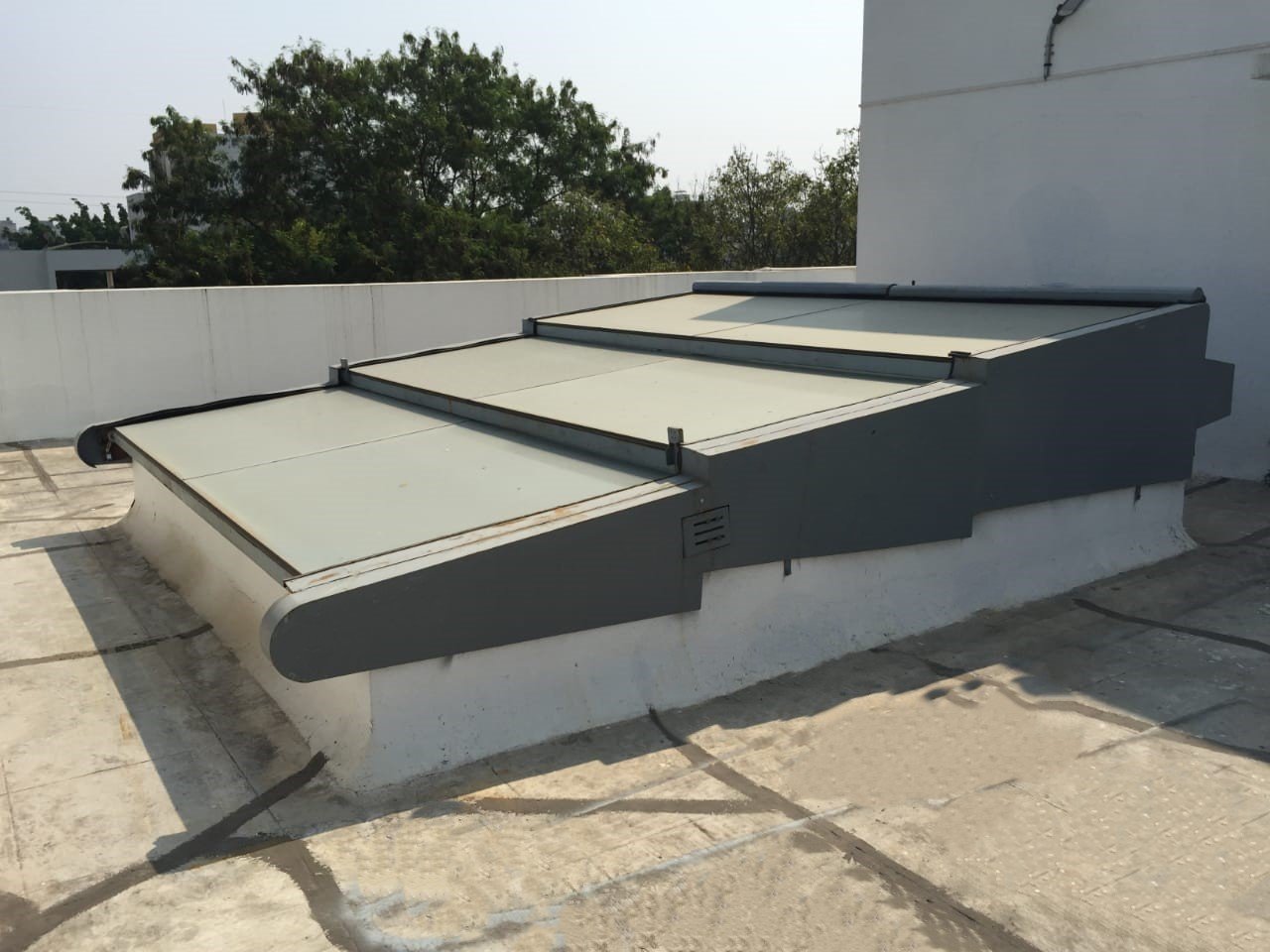View of Villa Skylight - Shivaah Automation Solutions