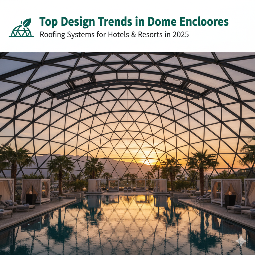 dome enclosures roofing systems