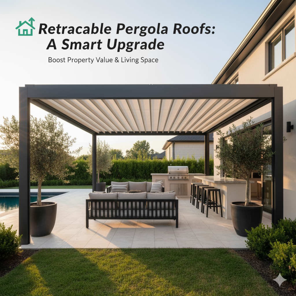 Retractable Pergola Roofs