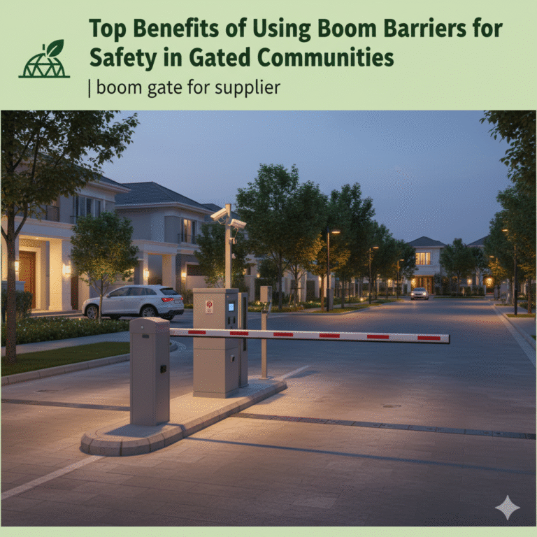 Top Benefits of Boom Barriers for Gated Community Safety